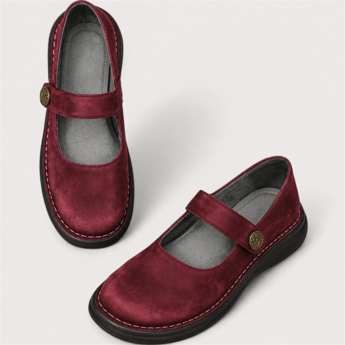 Winifred comfort shoes in Red