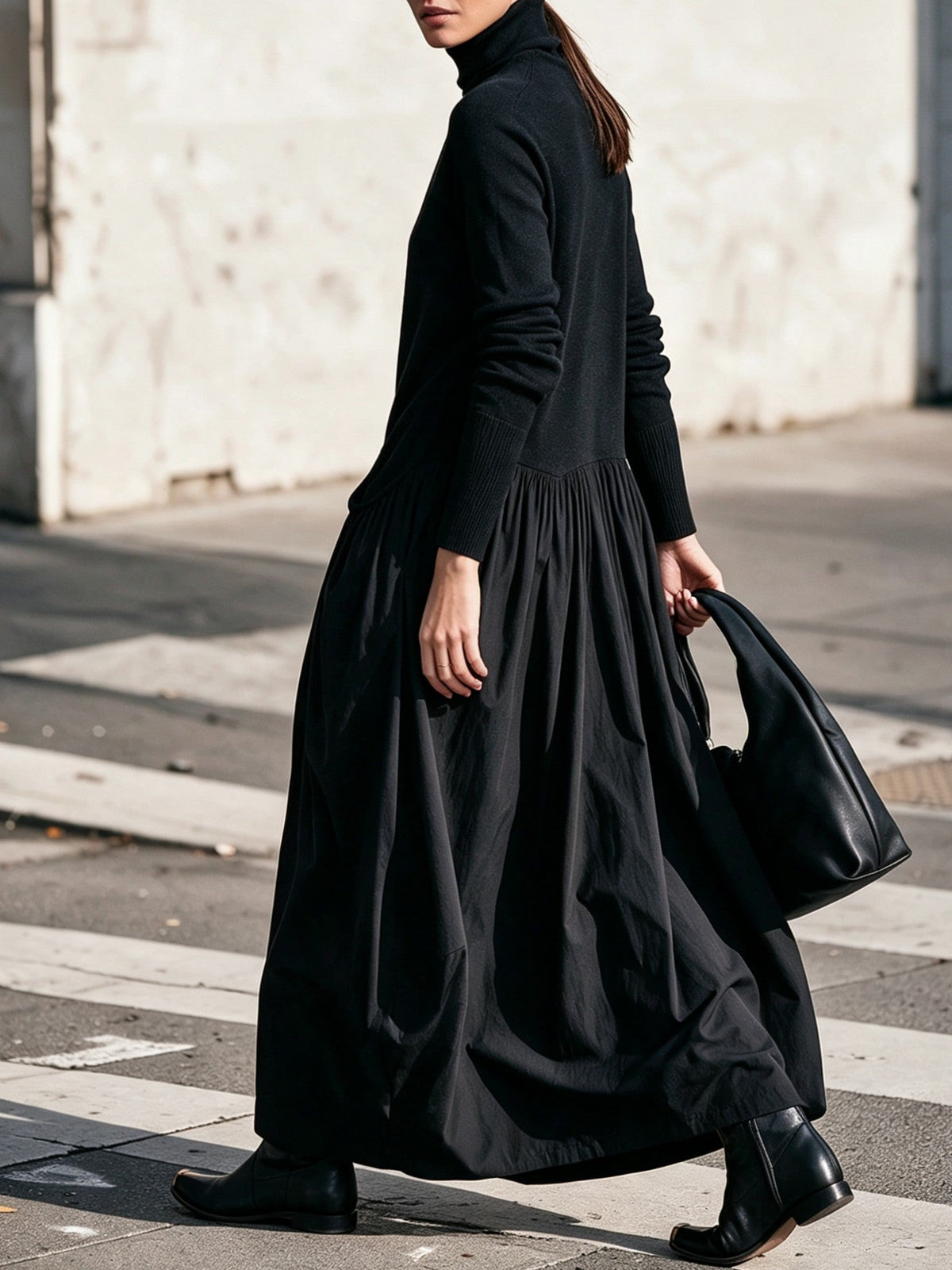 Philippa maxi dress side view