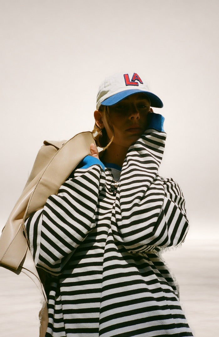 Abby – Striped Oversized Sweater