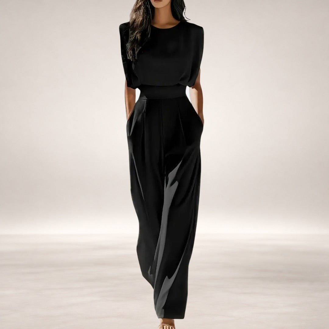 Amirah Jumpsuit in Black