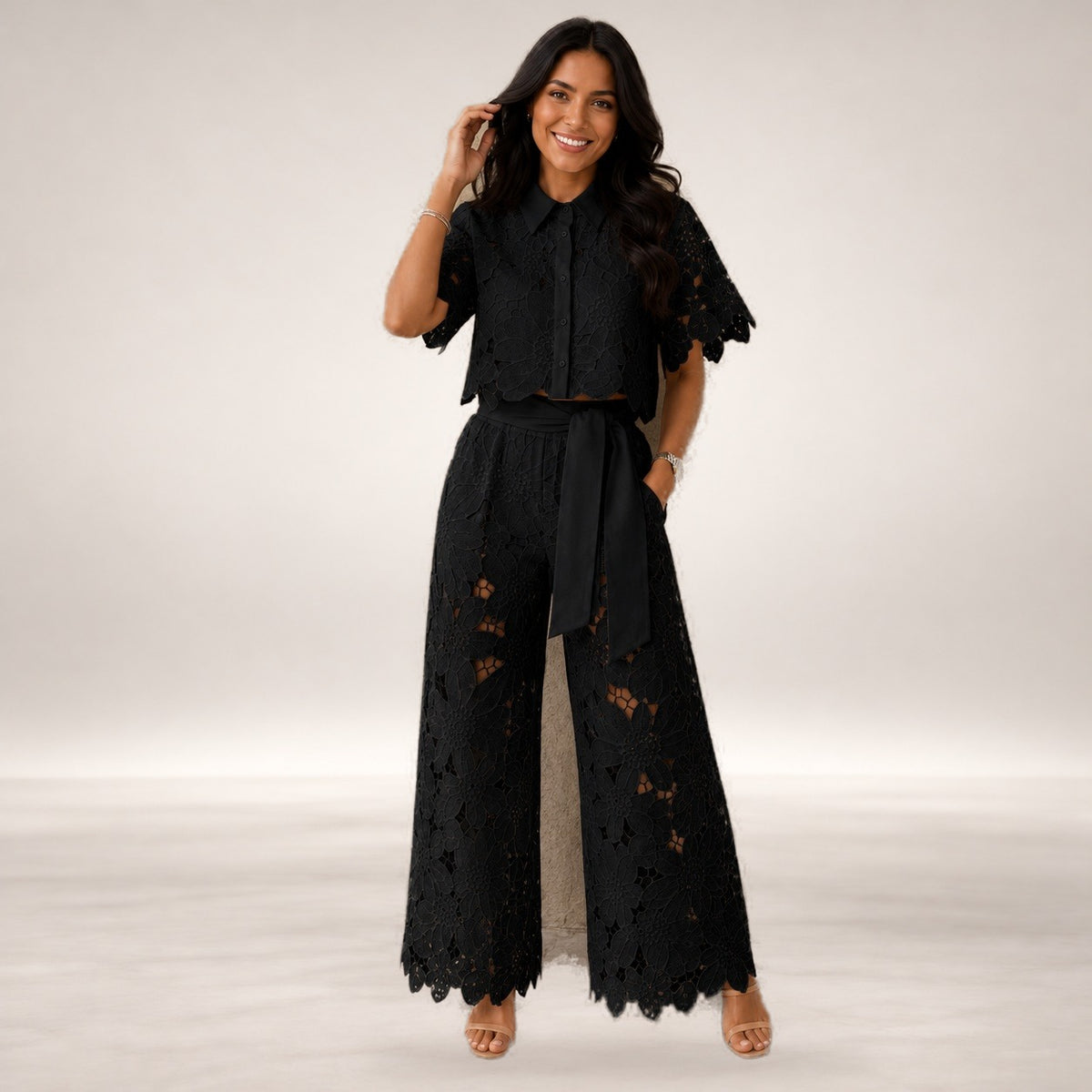Arielle Comfortable Set in Black