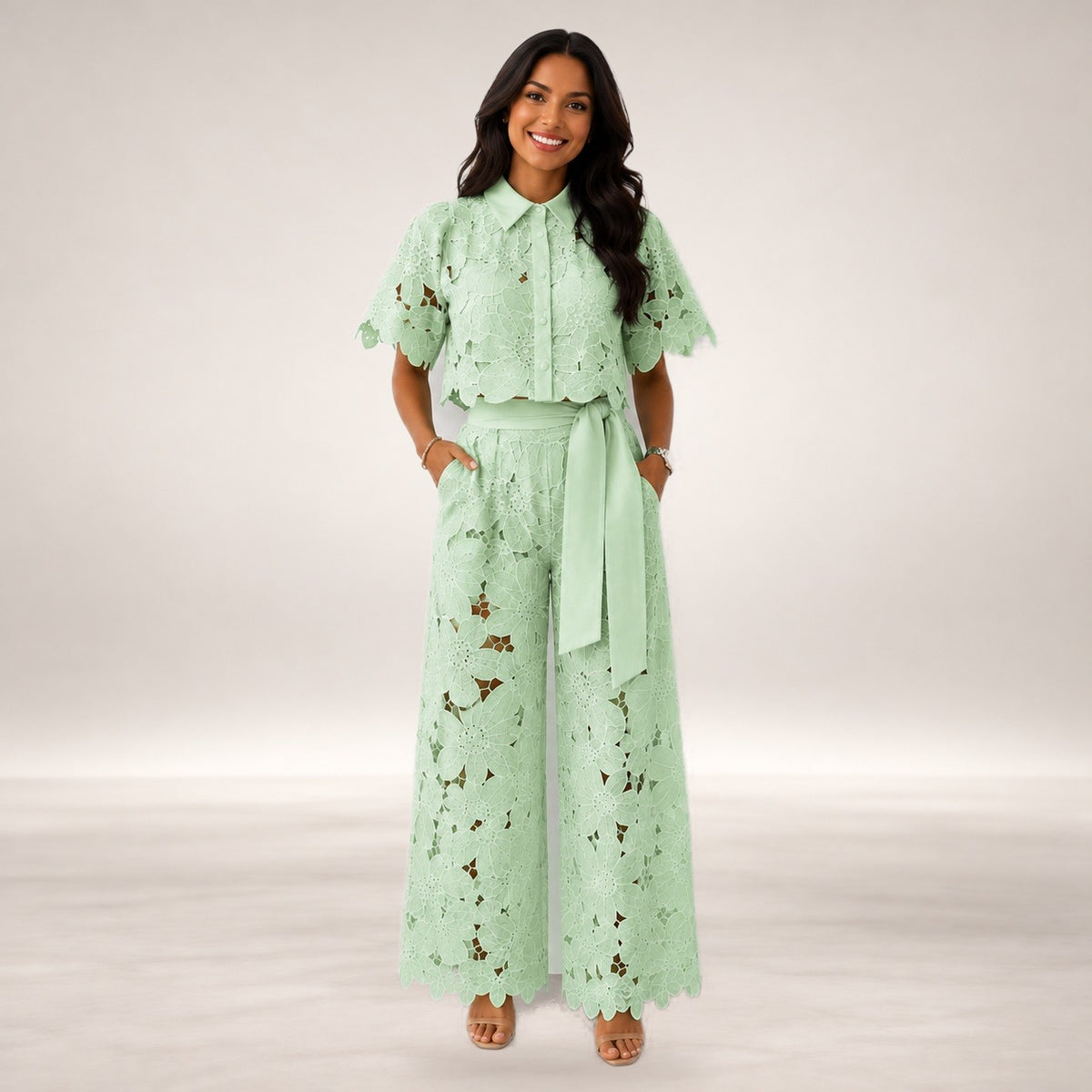 Arielle Comfortable Set in Green