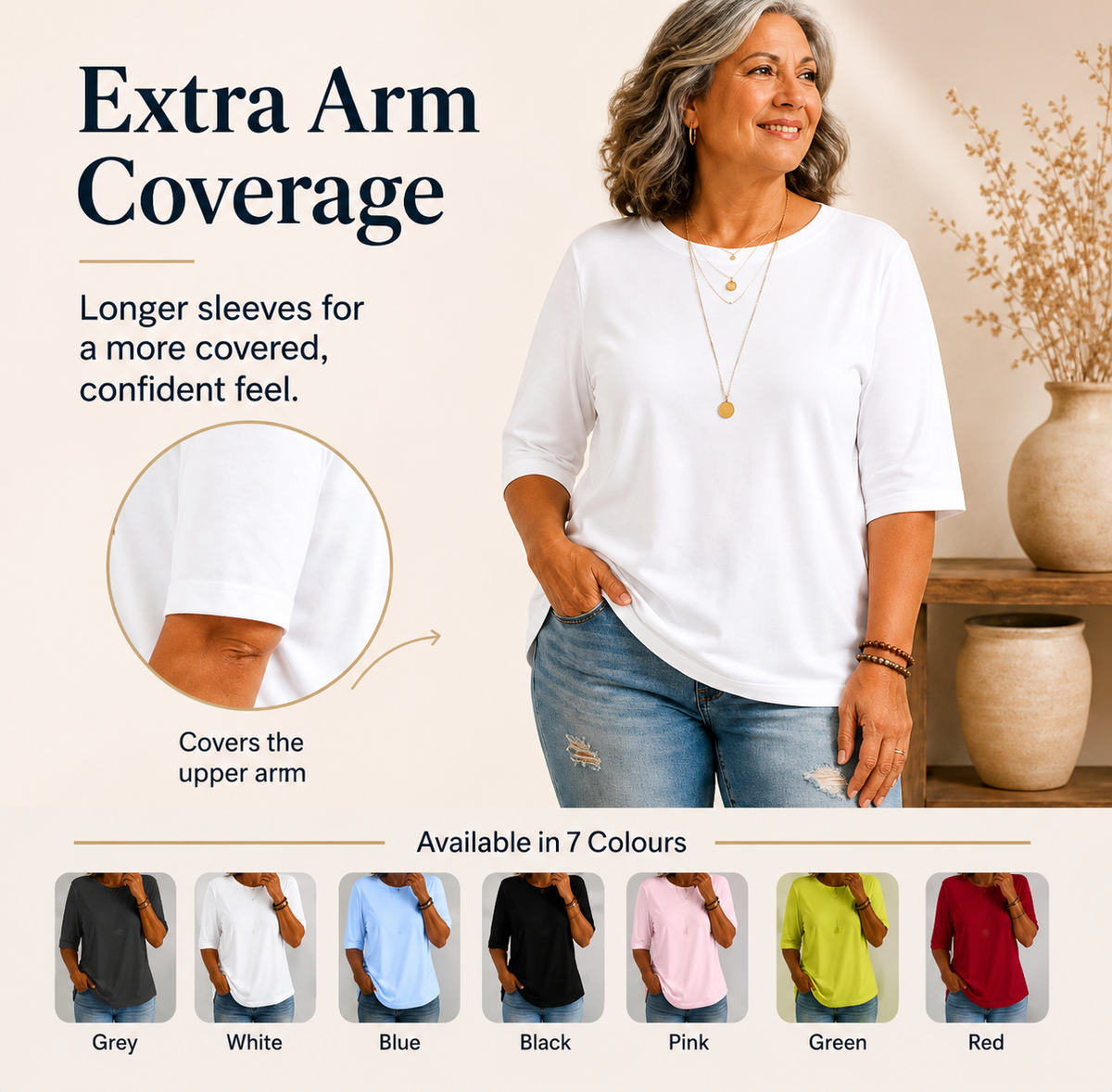 Calvera Comfort Coverage T-shirt