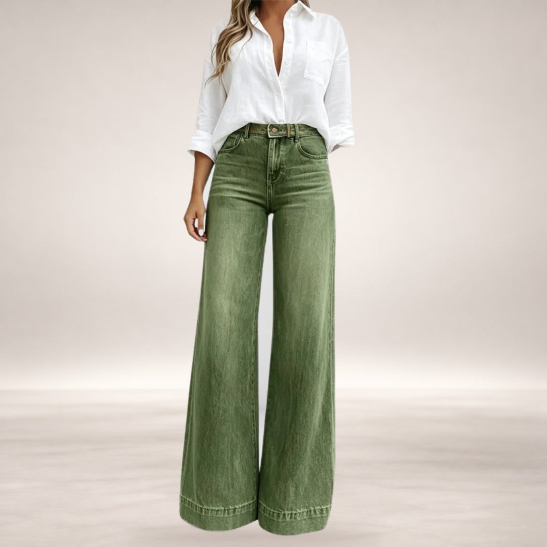 Hannah in Military Green