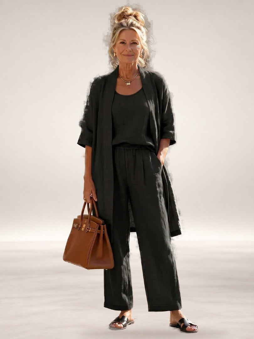 Lorrin Elegant Set in Black