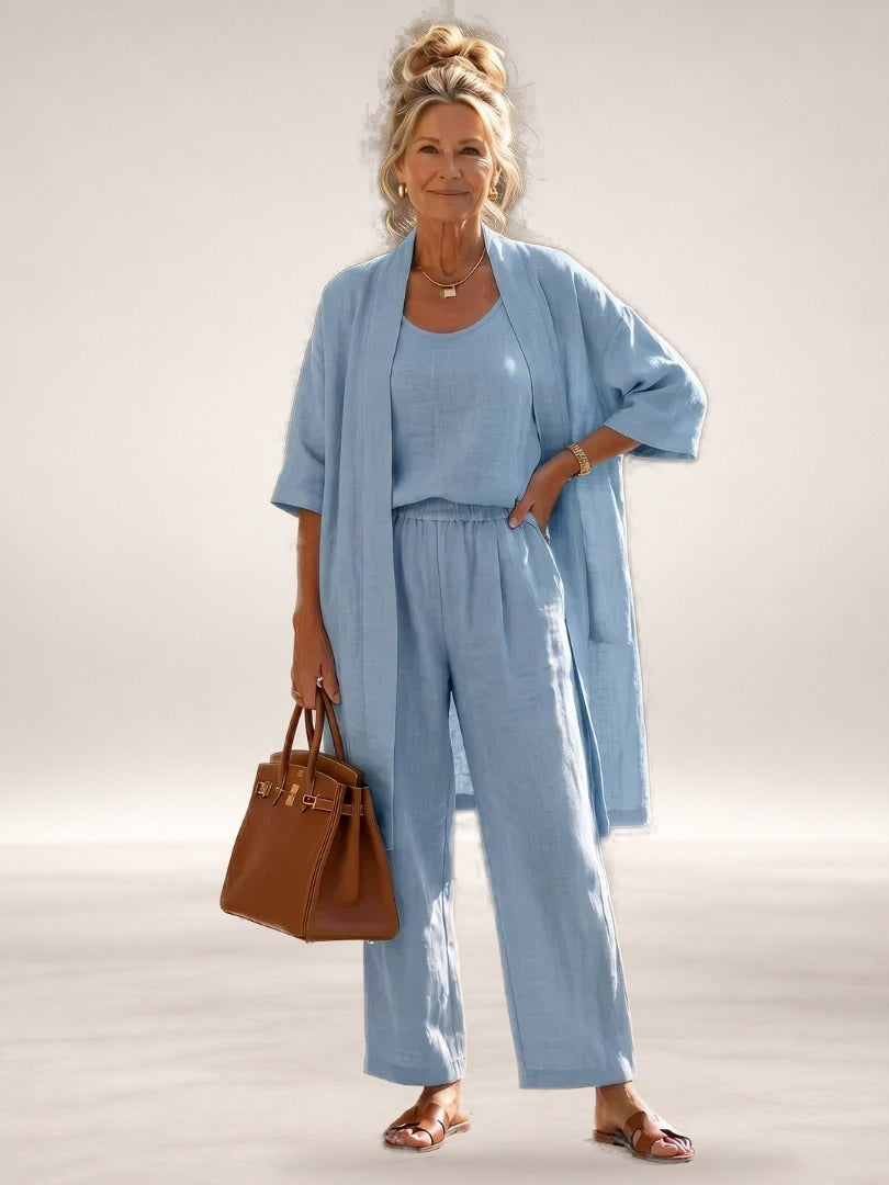 Lorrin Elegant Set in Blue