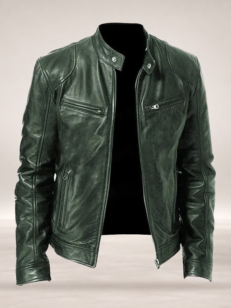 Luis in Olive Green