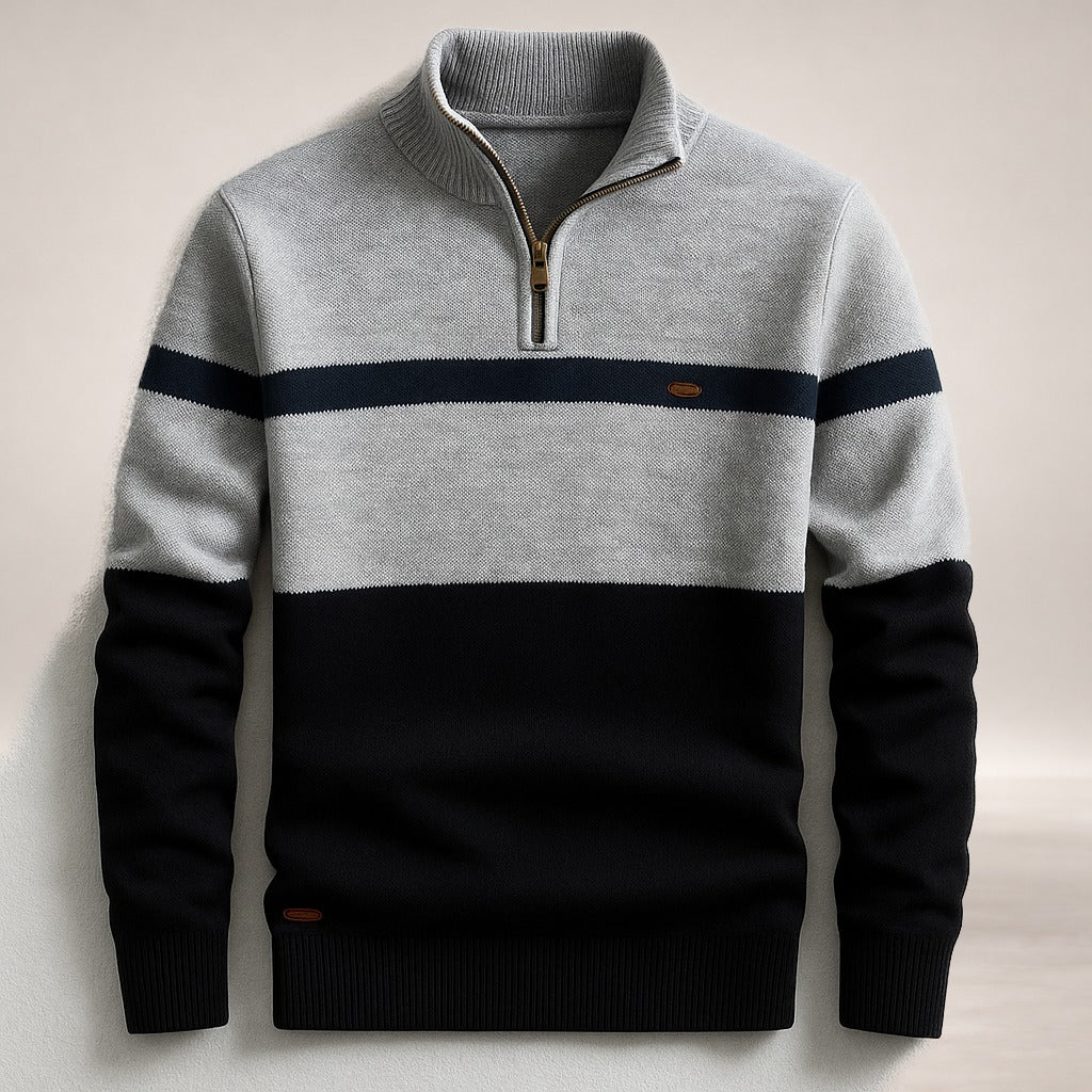 Oscar in Gray Navy