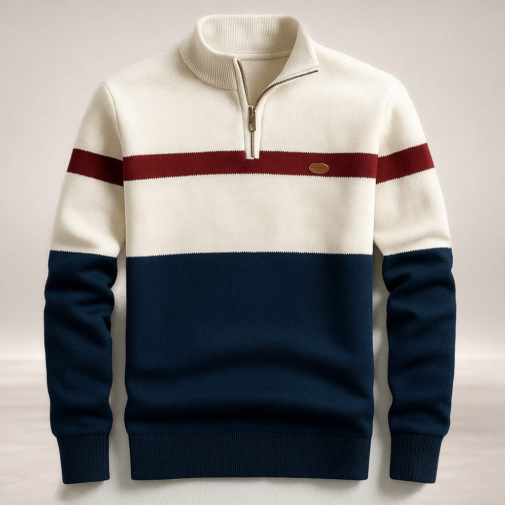 Oscar in Navy White