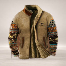 Brown with Print