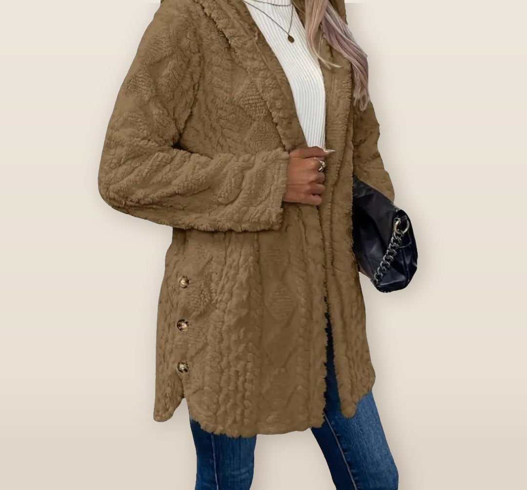 Theodora Longline Hooded Cardigan